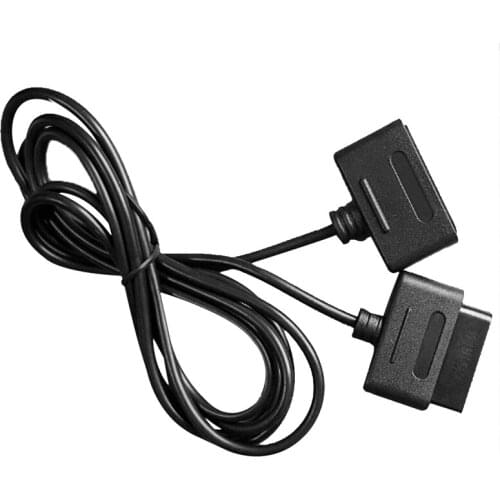 ALLOYSEED 1.8m Game Controller Extension Cable Data Cord For Super Nintend SNES Retro-Duo Game Console Controller Gamepad Cable