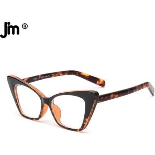 2021 Women Cat Eye Blue Light Glasses High Quality Frame Computer Gaming Protective Glasses