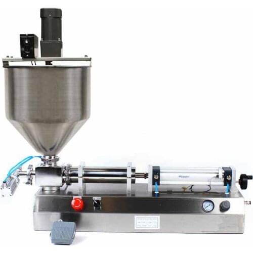 JOOSHUN Mixing Very Viscous Food Paste Cream Packaging Equipment Bottle Filler Liquids Alcohol Gel Material Filling Machine