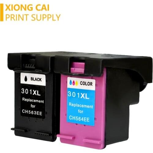 For HP 301xl Envy 4500 Deskjet 2630 2540 2510 1000 1050 printer 301XL Cartridge Compatible for hp 301 xl for hp301 Ink Cartridge