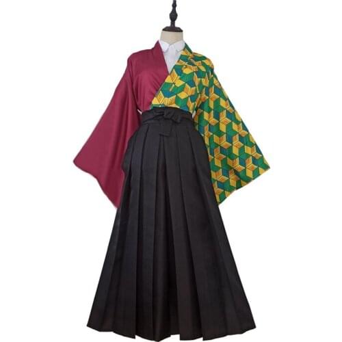 Anime Demon Slayer Kimetsu No Yaiba Cosplay Costumes Tomioka Giyuu Cosplay Kimono Costumes For Men