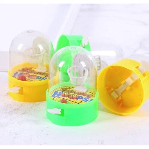 5Pcs/Lot MiNi Shooting Toys Finger Shooting Machine Desktop Games Children Basketball Toys Classic Parent-child Interactive Toy