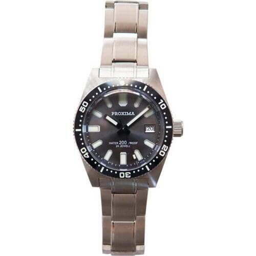 Proxima 62Mas Mens Dive Watches,Men Automatic Watch Sport 300m Waterproof Mechanical Wristwatches Luminous NH35 Sapphire Mirror