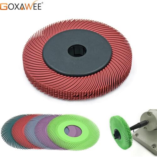 3/6 inch 3M Radial Bristle Disc Kit Abrasive Tools Polishing Brushes Wheels For Jewelry Making Metal Finishing Polishing Tool
