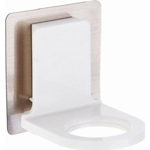 Home Bathroom Rack Useful Shampoo Shower Gel Bottle Holder Hand Soap Wall Hook Hanging Mounted Sticky