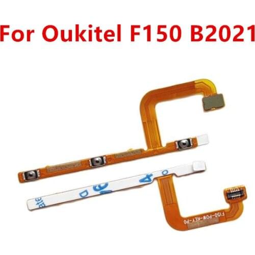 New For Oukitel F150 B2021 Phone Parts Power On Off Button+Volume Key Flex Cable Side FPC Repair Accessories