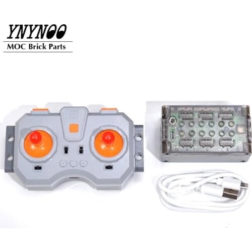 NEW Power Functions APP Programming Adjustable Speed Control APP Lithium Battery Remote Control Brick Toys Buwizz Sbrick Scratch