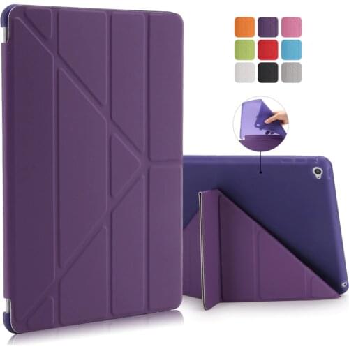New Case For iPad 2 3 4 5 6 7 Leather Case PU Smart Cover Case for iPad mini 4 3 2 1 For ipad pro 10.5'' Tablet Covers & Cases