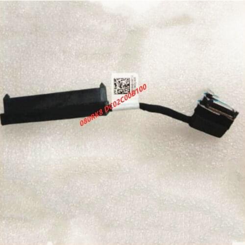 New SATA HDD Cable Hard Disk Connector For For DELL Latitude E5470 E5480 E5490 E5570 080RK8 DC02C00B100 SSD Cable Interfaces