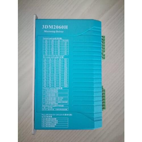 The 3-phase stepper motor driver 3DM2060H is compatible with 5-24V pulse signal voltage