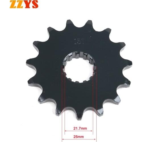 525 15T 15 Tooth Motorcycle Front Sprocket Gear Staring Wheels For Kawasaki ZRX400 ZRX 400 Cam 525-15T