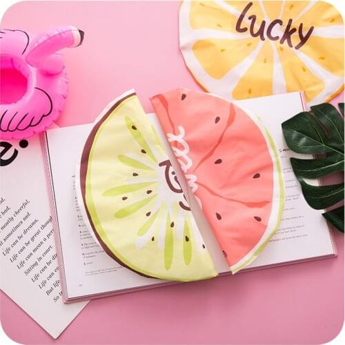 Waterproof Shower Cap Thicken Elastic Bath Hat Bathing Cap For Women Spa Bathing Accessory Hair Salon Cartoon lovely Firut