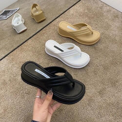 New Slippers Women Shoes for Women Flat Slippers for Women Woman Shoes High Heels Sexy Fashion Shoes Flip Flop Platform Sandals