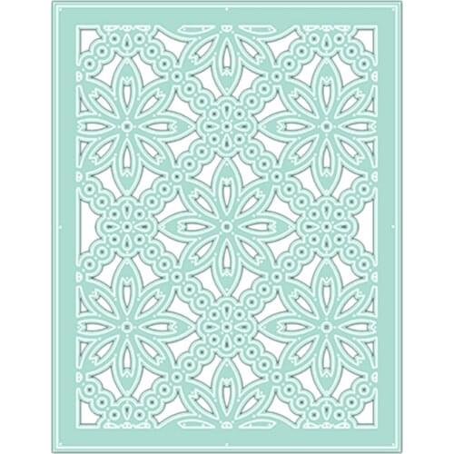 Modern Geometric A2 Coverplate Metal Cutting Dies Diary Scrapbooking Craft Engraving DIY New Arrive 2021 Greeting Card Handmade