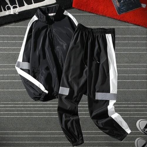 Sportswear Men Set Long Sleeve Streetwear Fashion Mens Sweatshirt Outdoor Top Tees Brand Clothing Male Tracksuit Outwear 4XL