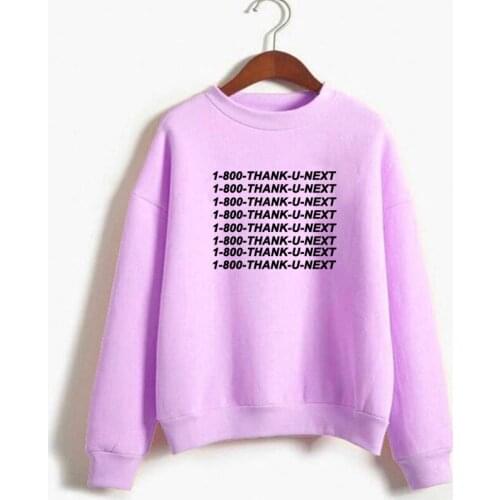 Sweatshirt No Tears Left You Cry Ariana Grande Hoodies Thank U Next Sweatshirt God Is A Woman Crew Neck Clothes