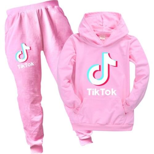 Childrens Hoodie Set Spring Cotton Clothing Long Sleeve Hoodie And Trousers 2-Piece Set Printed Children Sports Suit 2-16Year
