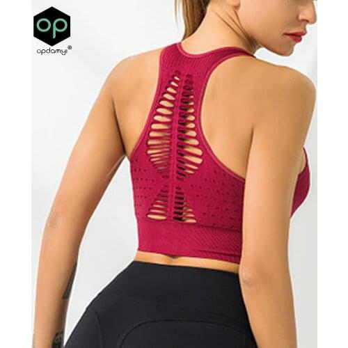 Womens Tops Ladies Sexy Breathable Sports Bra For Women Gym Push-ups Female Gym Fitness Underwear Running Yoga Bras