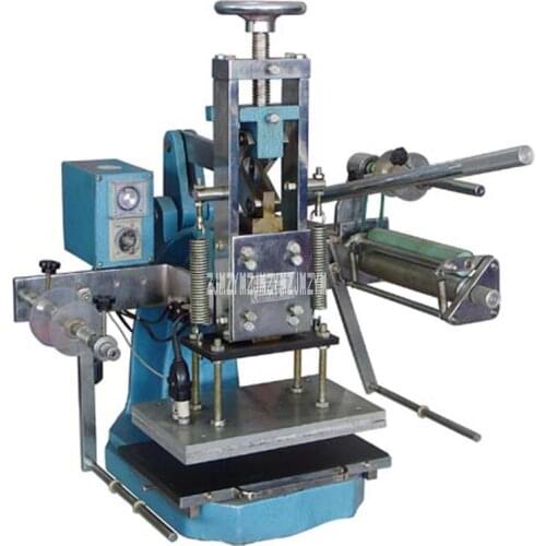 ZK-310-1 Bronzing Machine Bronzing Embossing Machine Business Card / Plastic / Leather Heat Press Hot Stamping Machine 220V 900W