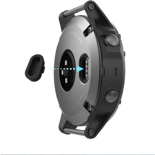 100pcs Silicone Charger Port Protector Anti Dust Plugs Cap For Fenix 5 5S 5X Fenix5 Fenix5x Fenix5s Smart Watch Accessories