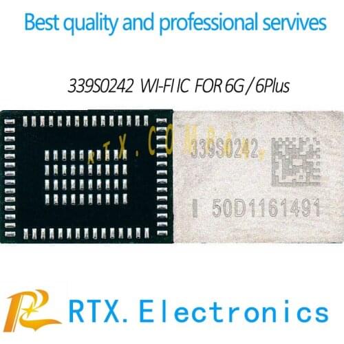 2pcs/lot 339S0242 U5201_RF WIFI IC chip for IPhone 6G 6Plus 6+ mobile phone circuits repair WLAN bluetooth WI-FI module IC chip
