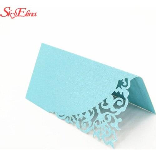 50Pcs Laser Cut Vine Party Table Name Place Cards Seating Numbers Wedding Birthday Party Seats Decoration Supplies 7ZSH870