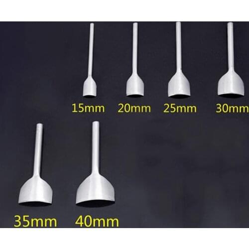 6 Pieces/1 Set Of 15-40mm Semicircular Leather Craft Tool Cutters Handmade Belt Diy Saddle Belt Wallet Engraving Sewing