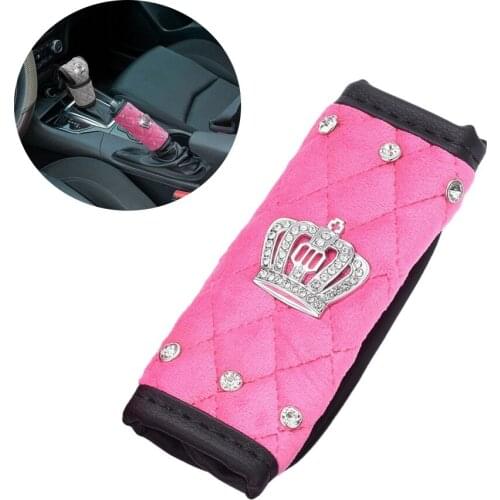 Car Handbrake Covers Hand Protector Cover Anti-slip Parking Hand Brake Grips Sleeve Universal Decoration Auto Accessories