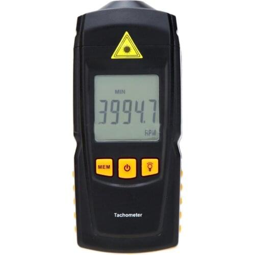 Non-contact LCD Digital Laser Tachometer Meter Tester Range 2.5-99999RPM