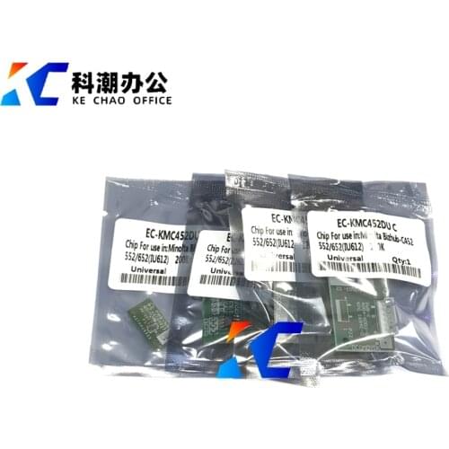 KECHAO Drum chip Compatible for Konica Minolta C452 C552 C652 copier parts KMCY