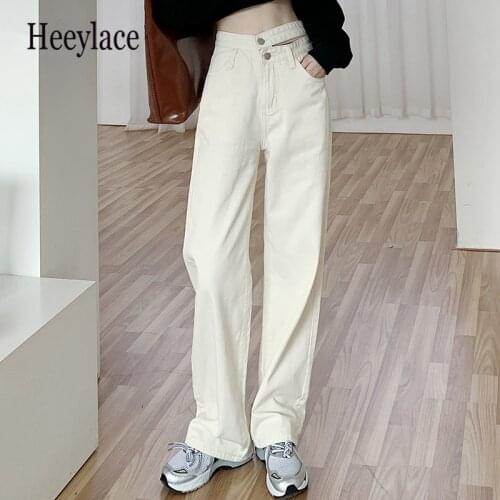 Heeylace Womens Boyfriend Jeans