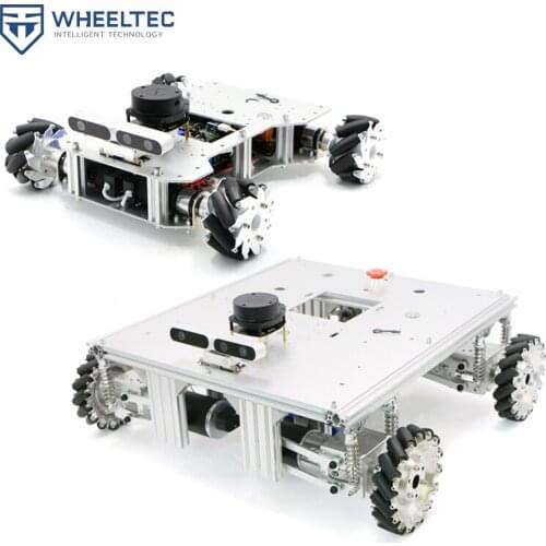 McNam-wheeled intelligent car ROS robot SLAM Lidar Jetson Nano visual navigation