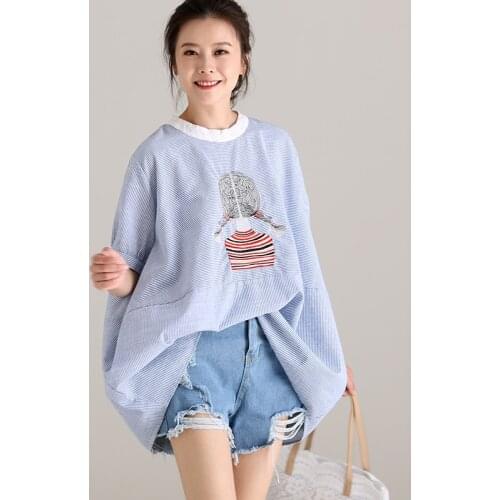 MICOCO Women's Striped Shirts