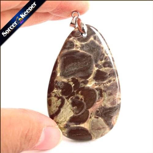 Fashion Real Mens Pendant Green Old KAMBABA Natural Stone Beads For Jewelry Making DIY Polar Jades Necklace Material WS687