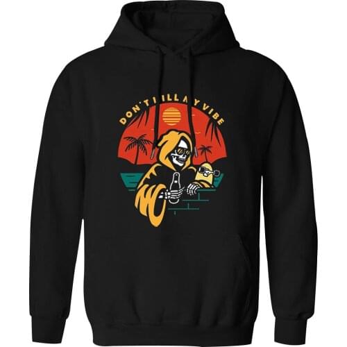 Mens Hooded Skull Print Casual Streetwear Sweatshirts and Hoodie Outwear Leisure Clothing New Tops Autumn 2020 Tracksuits Homme