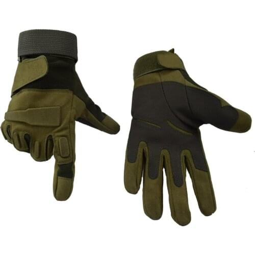 Men Hunting Armed Gloves Shooting Airsoft Military Gloves Army Training Comabt Sport Full Finger Gloves Camping Cycling Gloves