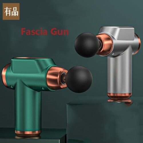 Youpin Fascia Gun Muscle Relaxation Massager Electric Fitness Household Deep Relief Pain Portable LCD Membrane Neck Membrane Gun