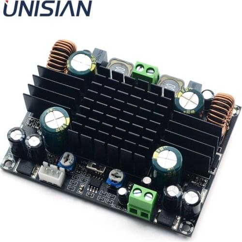 UNISIAN TPA3116 Car Audio Amplifier Board 150W High Powr Mono Digital TPA3116D2 Amplfiers DC 12V-24V for car auido system