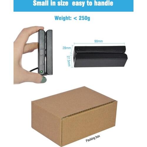 Smart ISO 7811 Magnetic Card Reader HCC750U-06