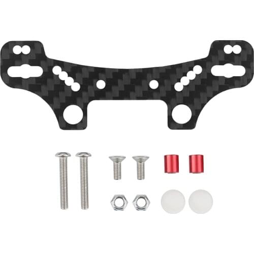 Carbon Fiber Shock Tower for Tamiya TT02 TT-02 TT02D TT02R TT02T 1/10 RC Off Road Car Upgrade Parts