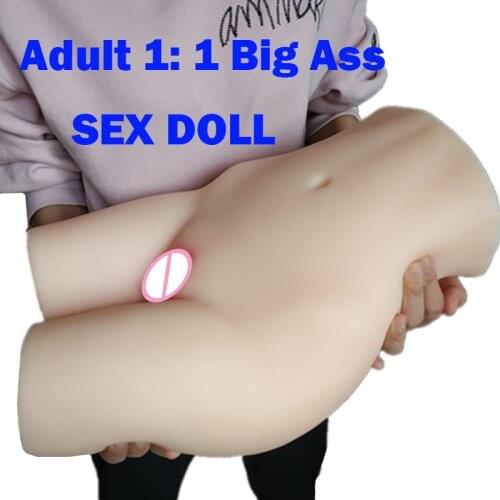 Adulte japonais anime 3D poupée de sexe réaliste gros cul 8.5KG mâle masturbateur réel vagin et anus double canal, mâle adulte s