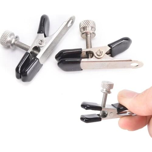1 Pair Metal Nipple Clip Breast Clamp Female Breast Clip Exotic Accessories Nipple Clamp Breast Clip