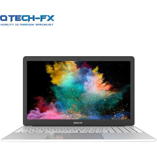 15.6"Notebook 8GB RAM 320/512GB SSD Fast CPU Celeron 4 Cores Laptop Business Student Thin Arabic AZERTY Spanish Russian Keyboard
