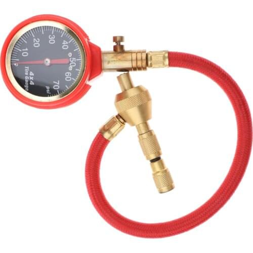 4X4 Air Deflators with Pressure Gauge 4WD Tyre/Tire Deflators Valve Tool