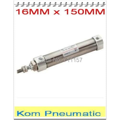 CDJ2B 16mm Bore 150mm Stroke Pneumatic Mini Cylinders 16-150 16*150 mm SMC Type Air Cylinder