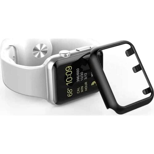 For Apple Watch 6/4/5/3/2/1 protective case 40mm 44mm half-clad aluminum alloy IWatch series protective case 42mm