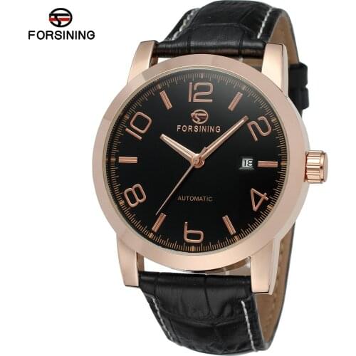 FORSINING Top Brand Mens Watches Military Sport Clock Male Top Brand Luxury Skeleton Clocks Automatic Mechanical Date Men Watch