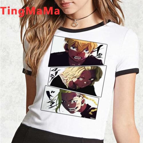 Tokyo Revengers tshirt t shirt male harajuku kawaii grunge ulzzang 2021 aesthetic t shirt vintage