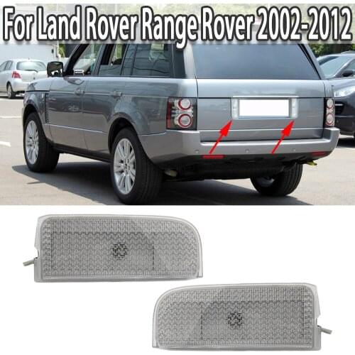 K-Car 1 Pair Rear Reverse Lamp Number License Plate Light Turn Signal Taillight For Land Rover Range Rover 2002-2012