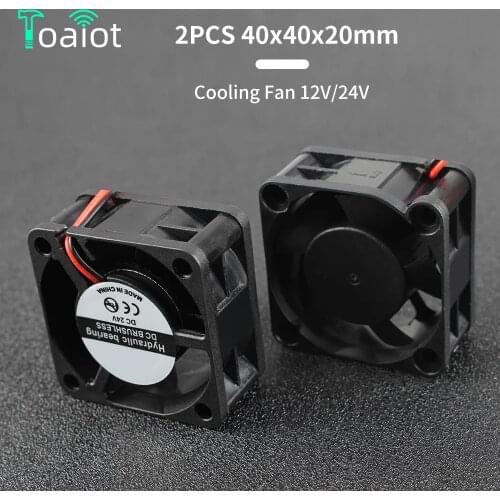Hydraulic pressure 40mm Cooling Fan 40x40x20mm Cooler 24V 12V 5V 4020 Computer Case Cooling Fan 2PIN 3PIN Heatsink Fan